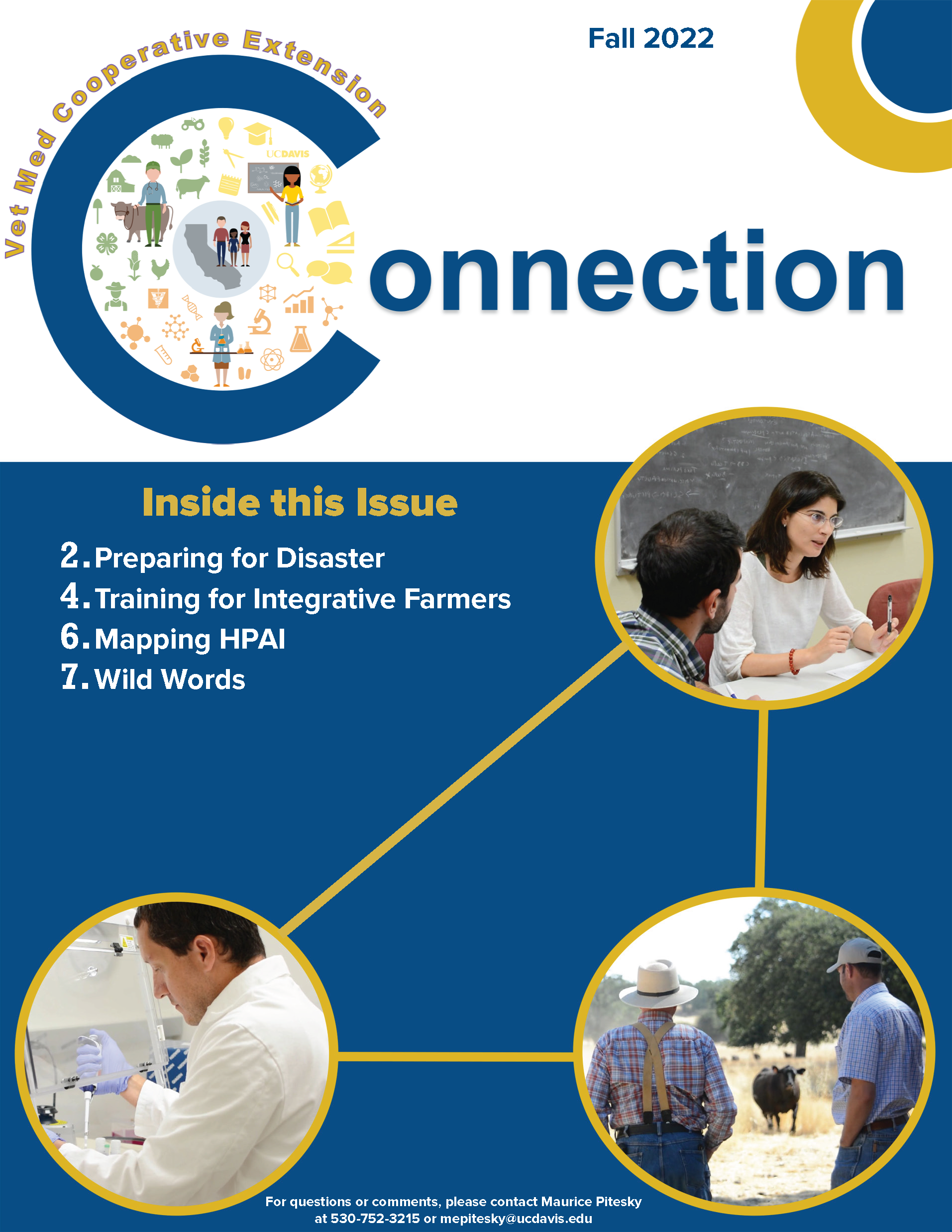 Cover Page of the Fall 2022 Newsletter